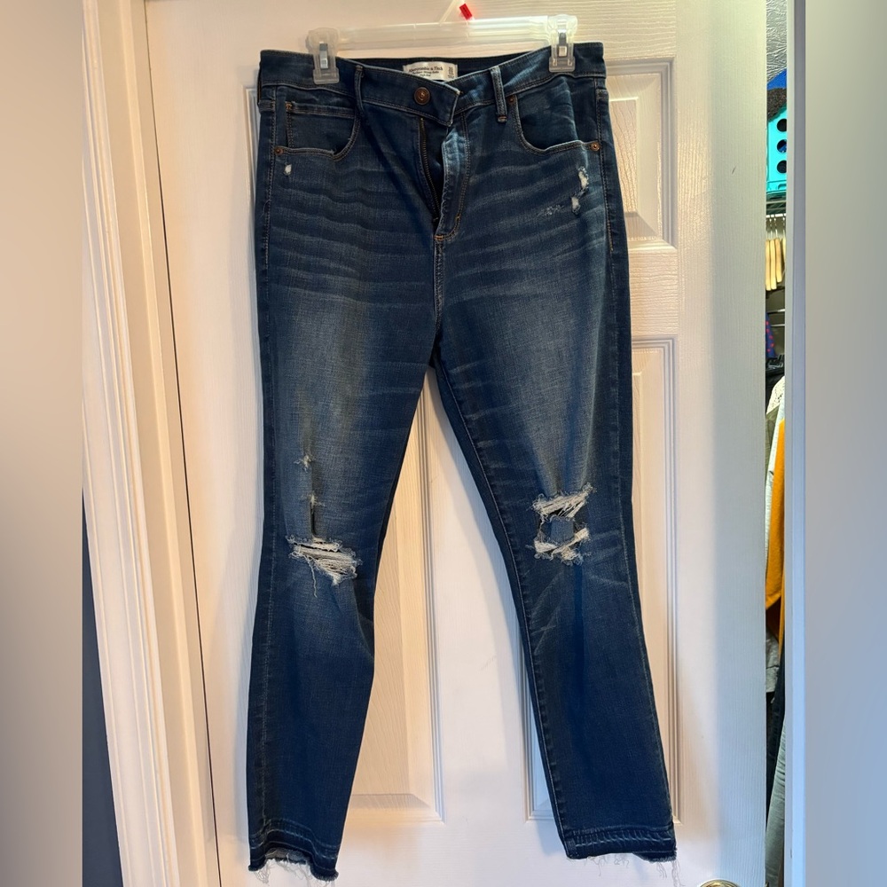 Abercrombie High Rise Skinny Jeans